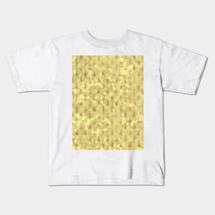 GOLD Christmas Trees Festive Season Kids T-Shirt